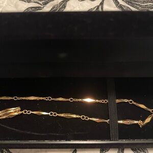 Nikken Gold finish Magnetic Necklace